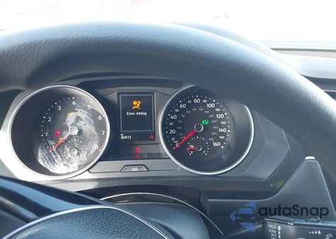 2018 Volkswagen Tiguan 2.0T S из США, поврежденный, VIN 3VV1B7AXXJM208423